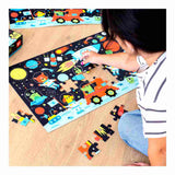 Puzzle Glow In The Dark Espacio 60 Piezas Apli Kids (4)