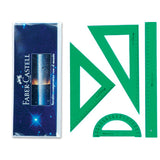 Juego 4 Reglas Escolares Faber Castell
