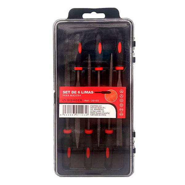 Set de 6 Limas para Madera Dismoer (1)