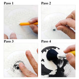 Kit Pintar con Arenas 'Unicornio Corazones' ARENART 30x30cm 2 Láminas (8)