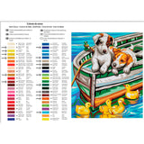 Kit Pintar con Arenas Perritos Barco 36x48cm Arenart (3)