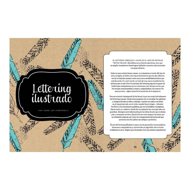 Libro Lettering Creativo Técnicas Trucos Logilibro (2)
