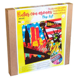 Kit Pintar con Arenas Nueva York Pop Art Arenart