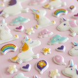 Pack Pegatinas Unicornios 42uds (2)