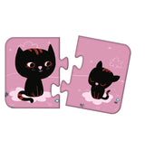 Puzzle 'Mamá/Bebé Animales' Avenue Mandarine (1)