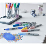 Rotulador Permanente Negro Twin Tip Sharpie (6)