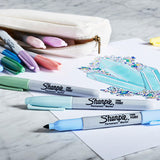 Rotulador Permanente Negro Twin Tip Sharpie (4)