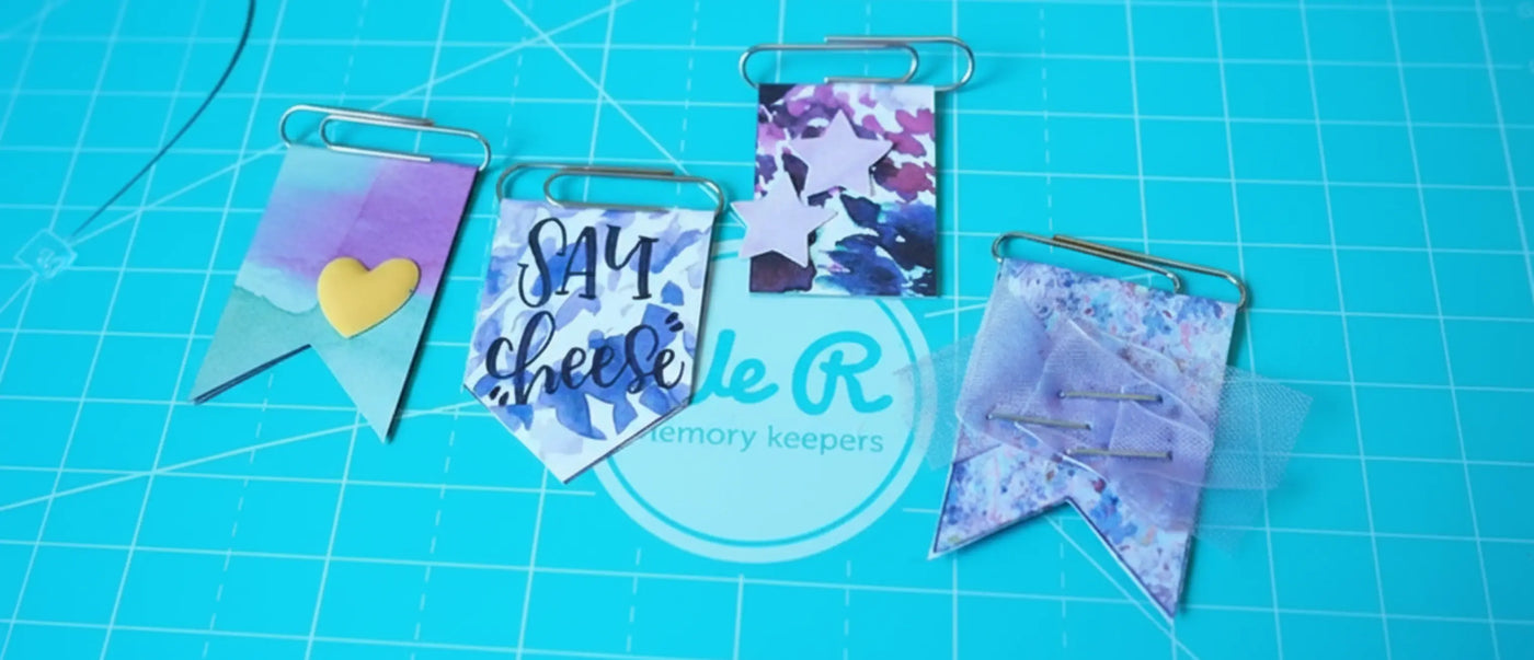 Cómo hacer Clips de Scrapbooking