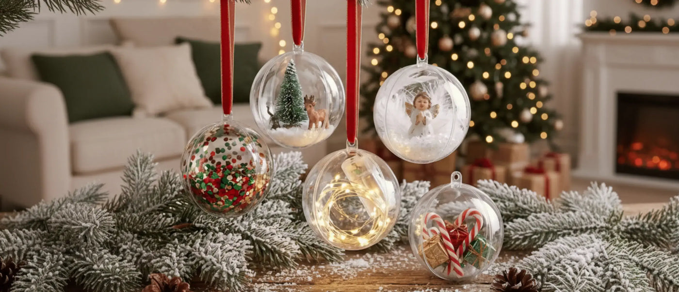 DIY Bolas de navidad