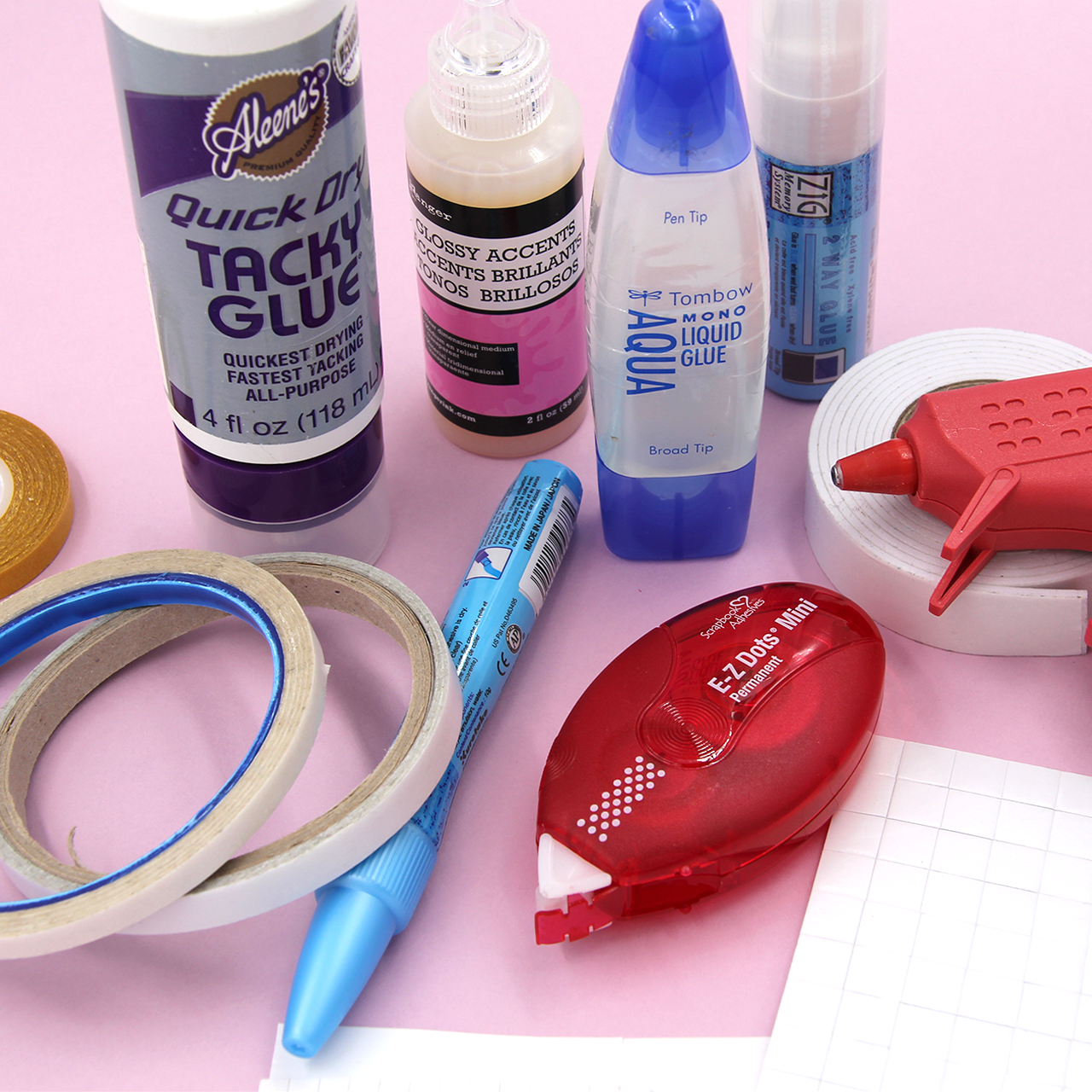 Tipos de Pegamento para Scrapbooking by Planeta Silhouette