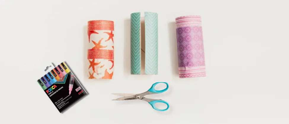 Organizador para cables con material reciclado