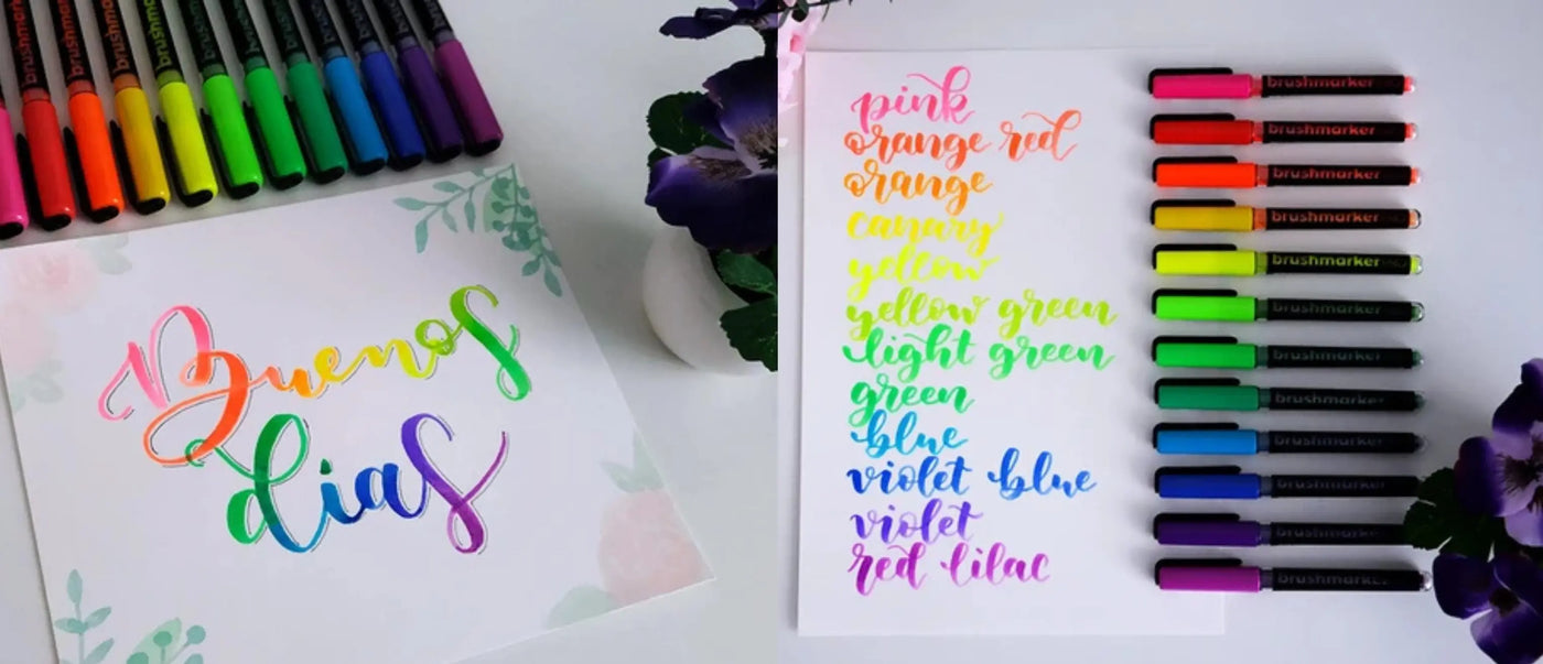 Review Rotuladores Karin Brushmarker Pro NEON