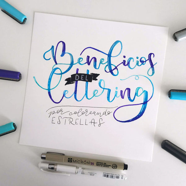 ¿Qué es el lettering? | Beneficios de practicar Lettering