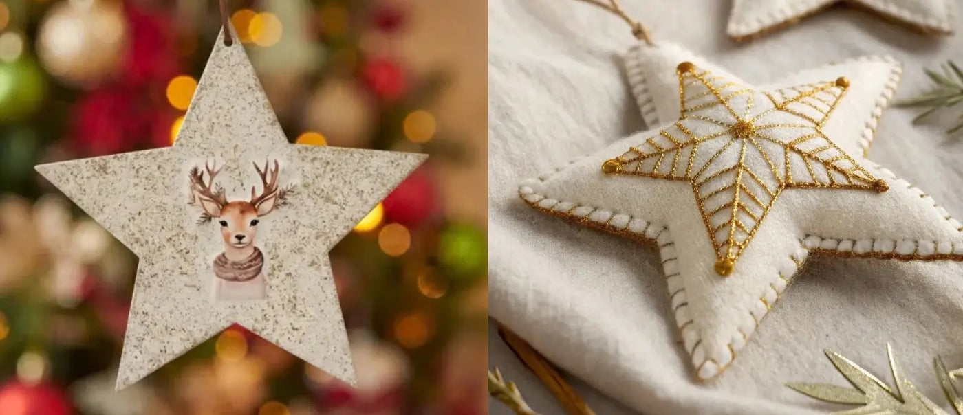 Estrellas de Navidad: ideas de manualidades para el árbol navideño