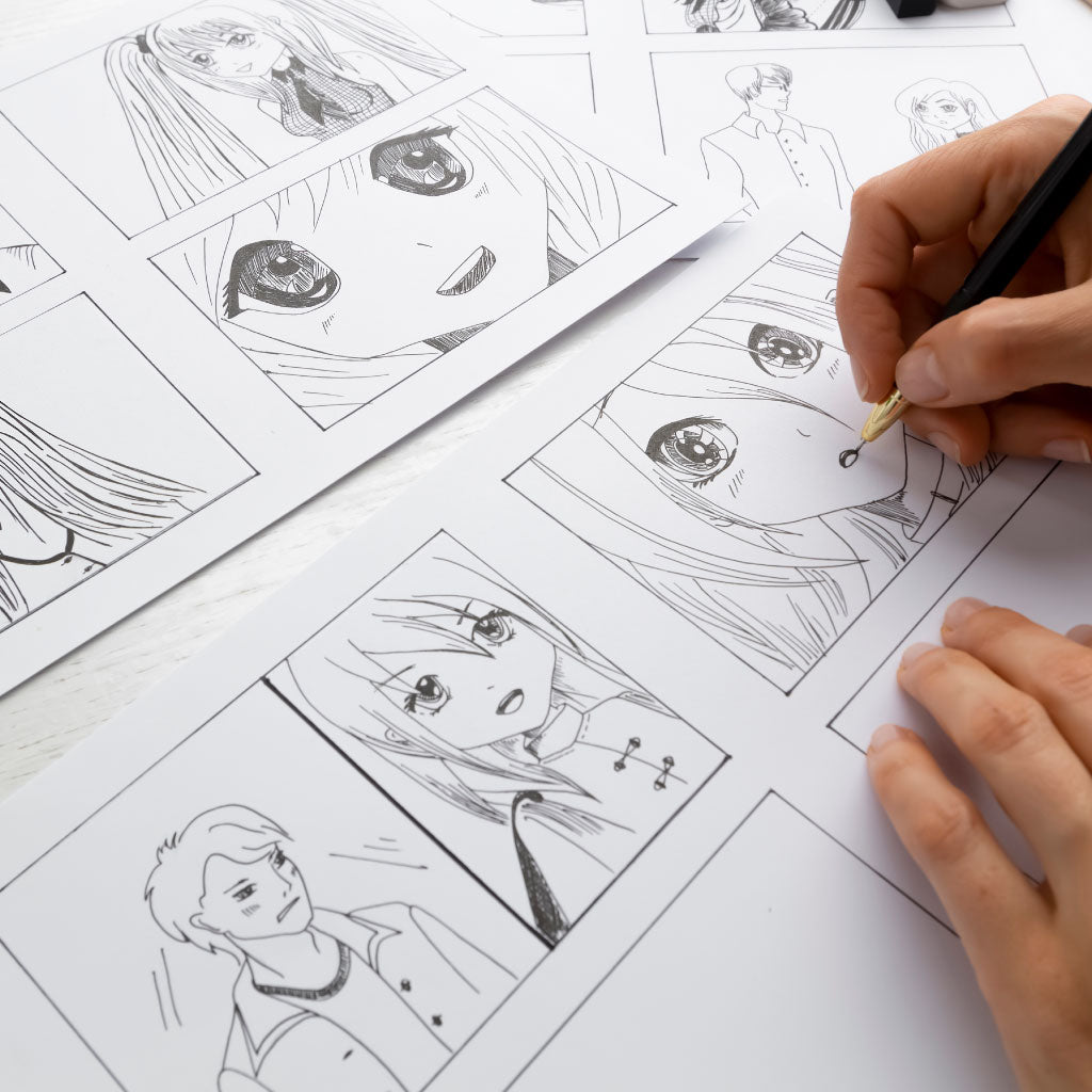 Guía completa del dibujo manga: materiales, soportes y herramientas imprescindibles