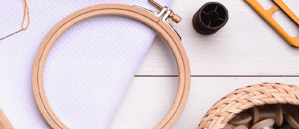 Tipos de bastidores y telas para bordar: beneficios y usos