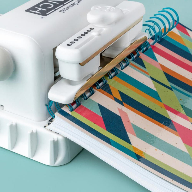 cinch dorada encuadernadora universal para manualidades y proyectos de scrap