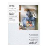 IRON-ON Sublimation Glitter White (4) + Sublimation Paper (4) A4 Kit​ 2012809