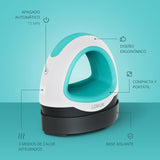 loklik mini heat press azul instrucciones
