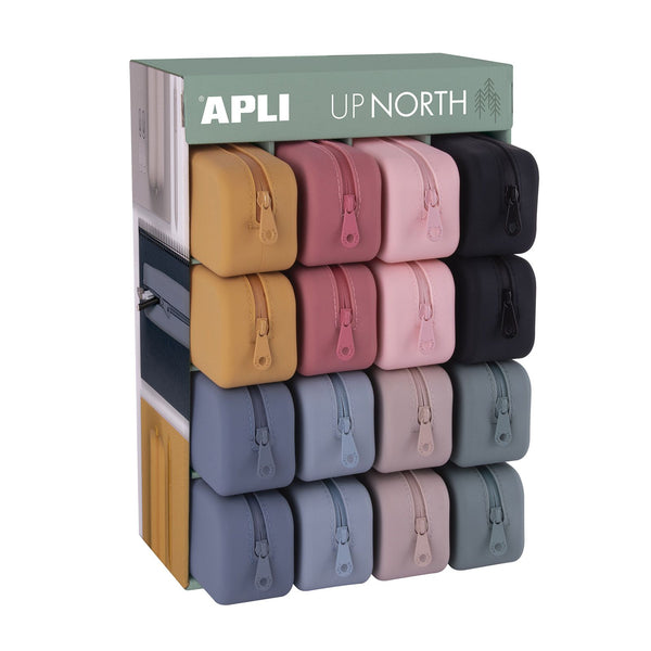 Estojo escolar em silicone Up North Apli