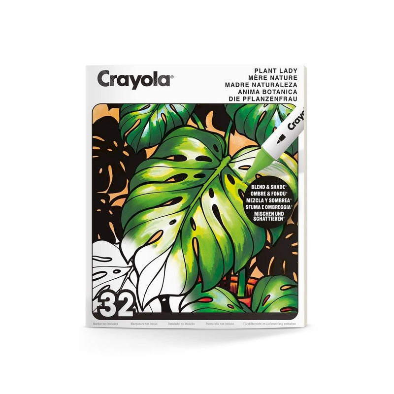ALBUM PARA COLOREAR MADRE NATURALEZA CRAYOLA