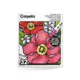 ALBUM PARA COLOREAR JARDIN DE FLORES CRAYOLA