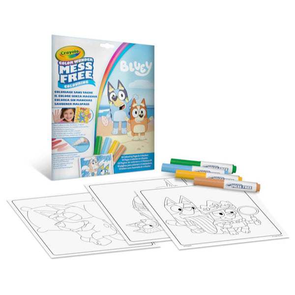 Libro Actividades y Colorear Números Bluey Crayola (1)