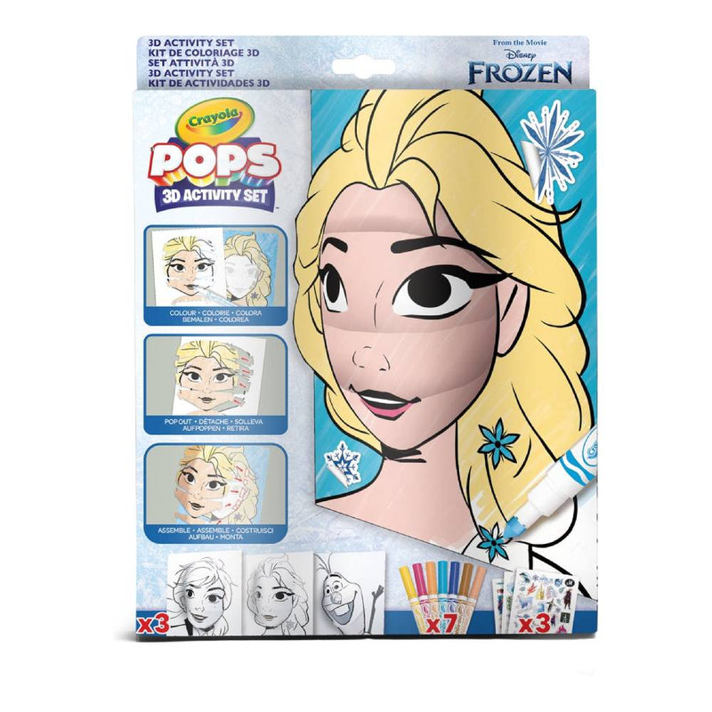 Color Pops 3D Disney Frozen Crayola