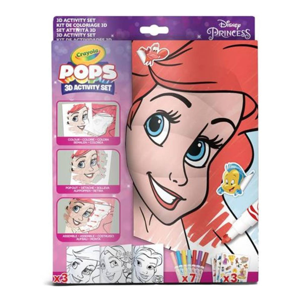 Color Pops 3D Disney Princess Crayola
