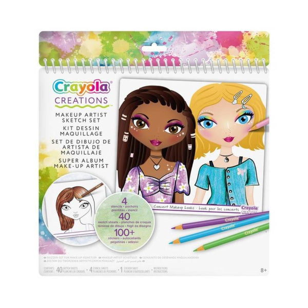 Creations Súper Album Maquillaje Estrellas Crayola