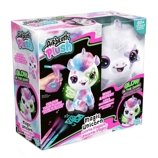Unicornio Brillo en la Oscuridad para Colorear Canal Toys