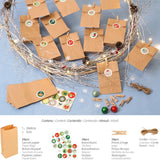 kit calendario de adviento con bolsas de papel artemio