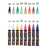 rotuladores posca pc5-br set completo 16 colores