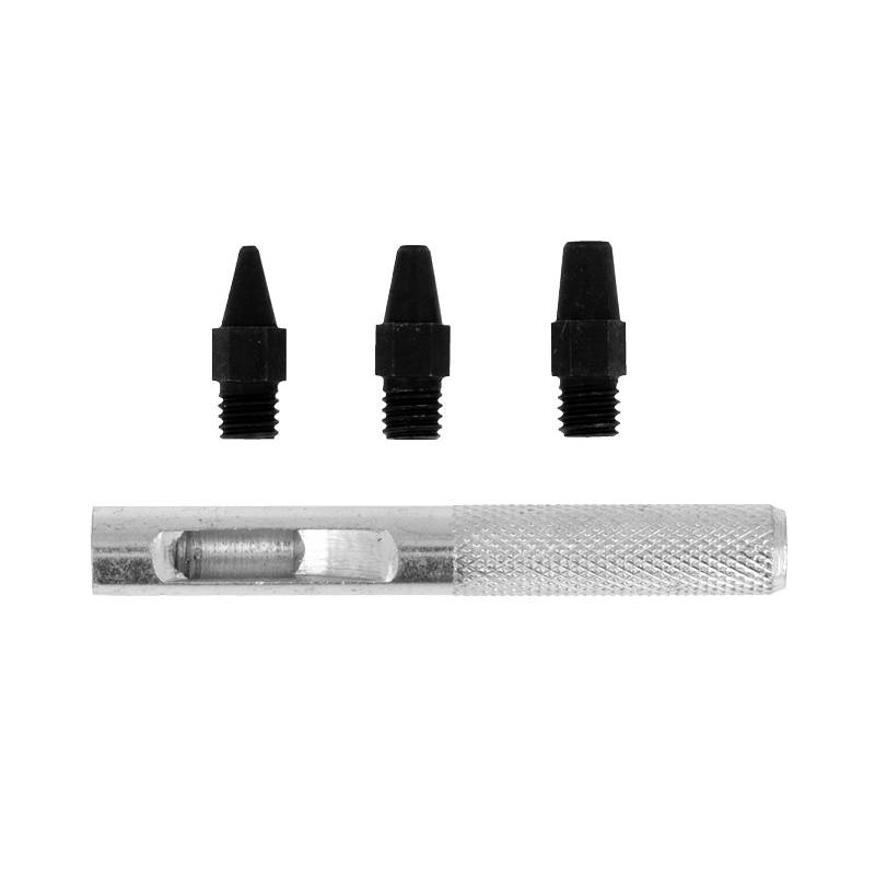 herramienta perforadora 1 mm 3 mm 4,5 mm de la marca artemio