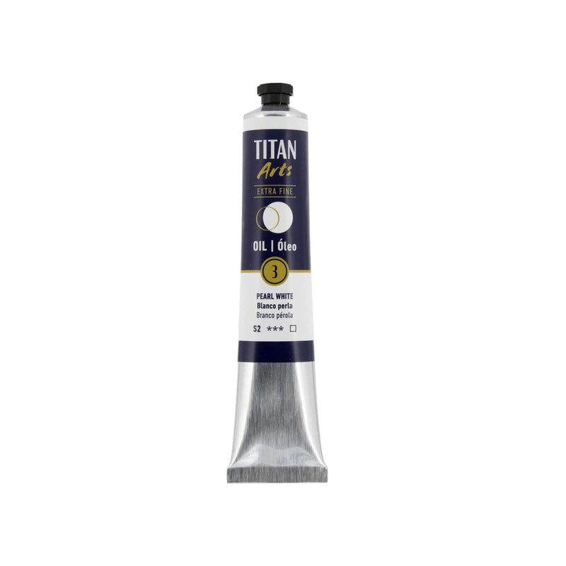 oleo titan extra fine 60 ml blanco perla