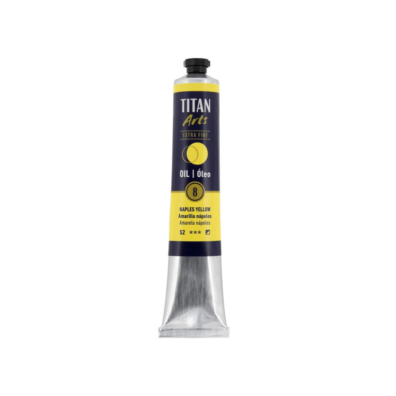 oleo titan extra fine 60 ml amarillo napoles