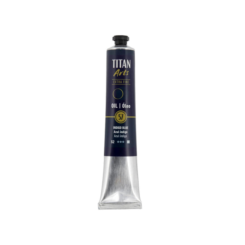 oleo titan extra fine 60 ml azul indigo
