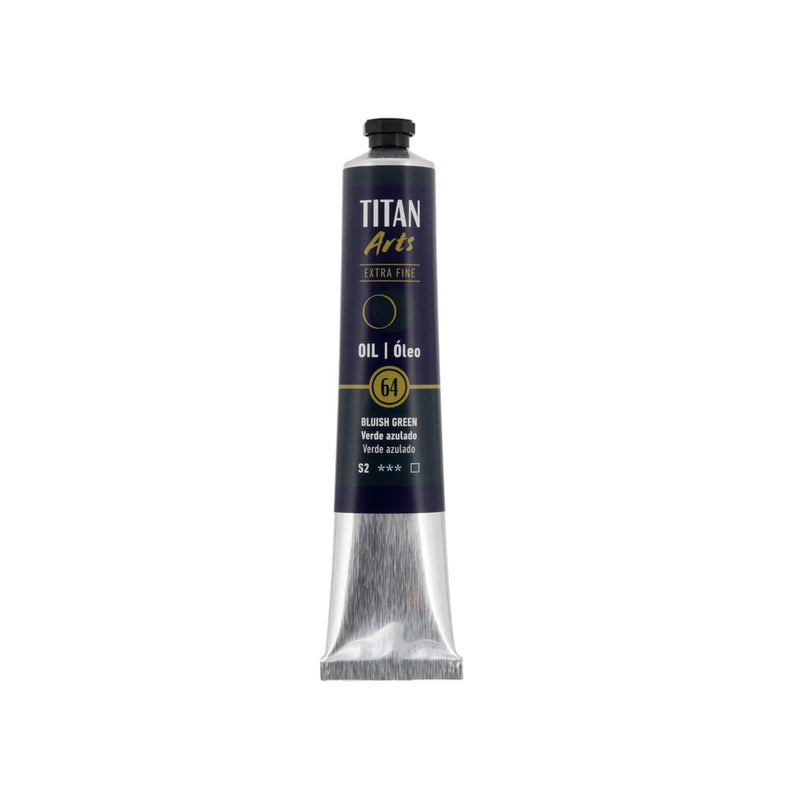 oleo titan extra fine 60 ml verde azulado