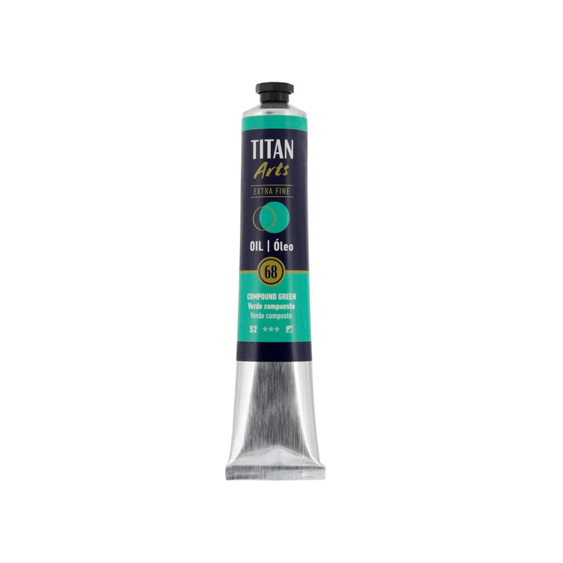 oleo titan extra fine 60 ml verde compuesto