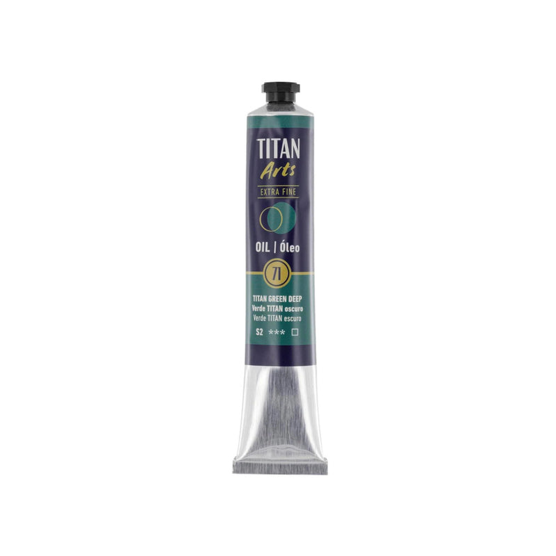 oleo titan extra fine 60 ml verde oscuro