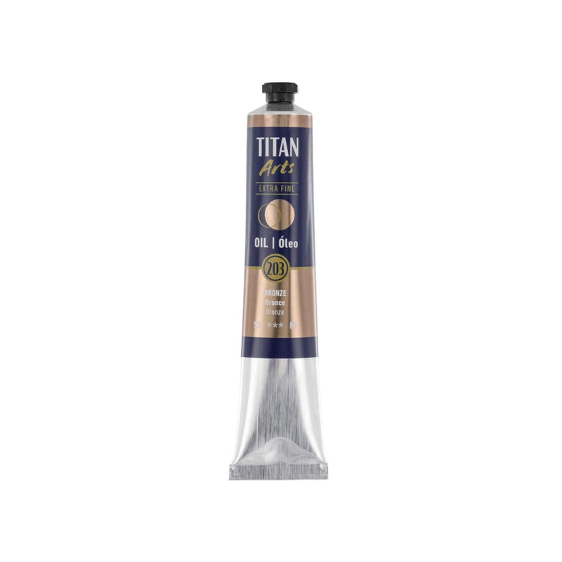 oleo titan extra fine 60 ml metal bronce