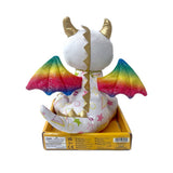 peluche dragón para pintar y lavar crayola