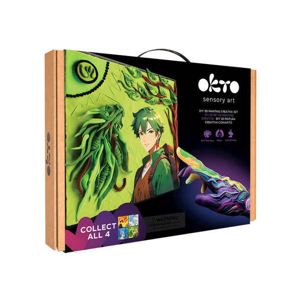 kit OKTO 3D manga earth clay painting