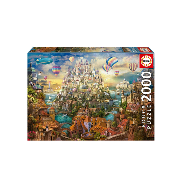 Puzzle 2000 Piezas Ciudad de los Sueños Educa