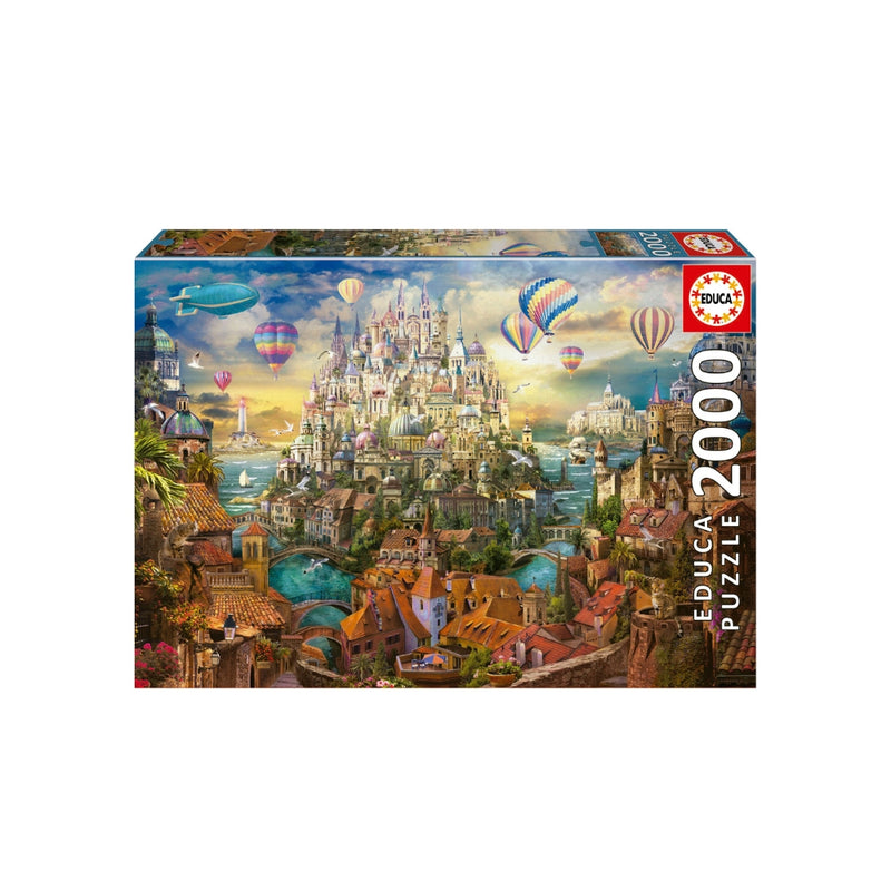Puzzle 2000 Piezas Ciudad de los Sueños Educa