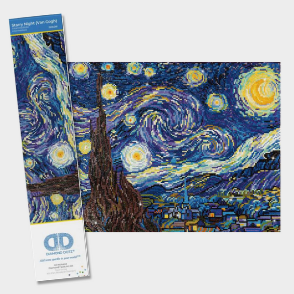 Kit de pintura diamante Noite estrelada Diamond Dotz