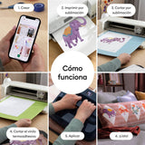 kit de sublimación para personalizacion textil cricut