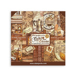 Set Scrap 10 Hojas Coffee & Chocolate