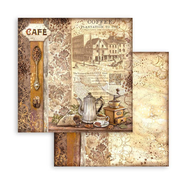 Set Scrap 10 Hojas Coffee & Chocolate (3)