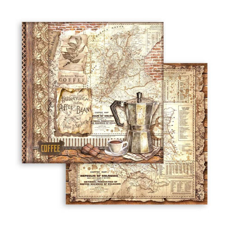 Set Scrap 10 Hojas Coffee & Chocolate (6)